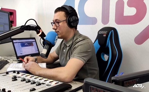 Анализ на коронавирус взяли в прямом эфире радио АСТВ