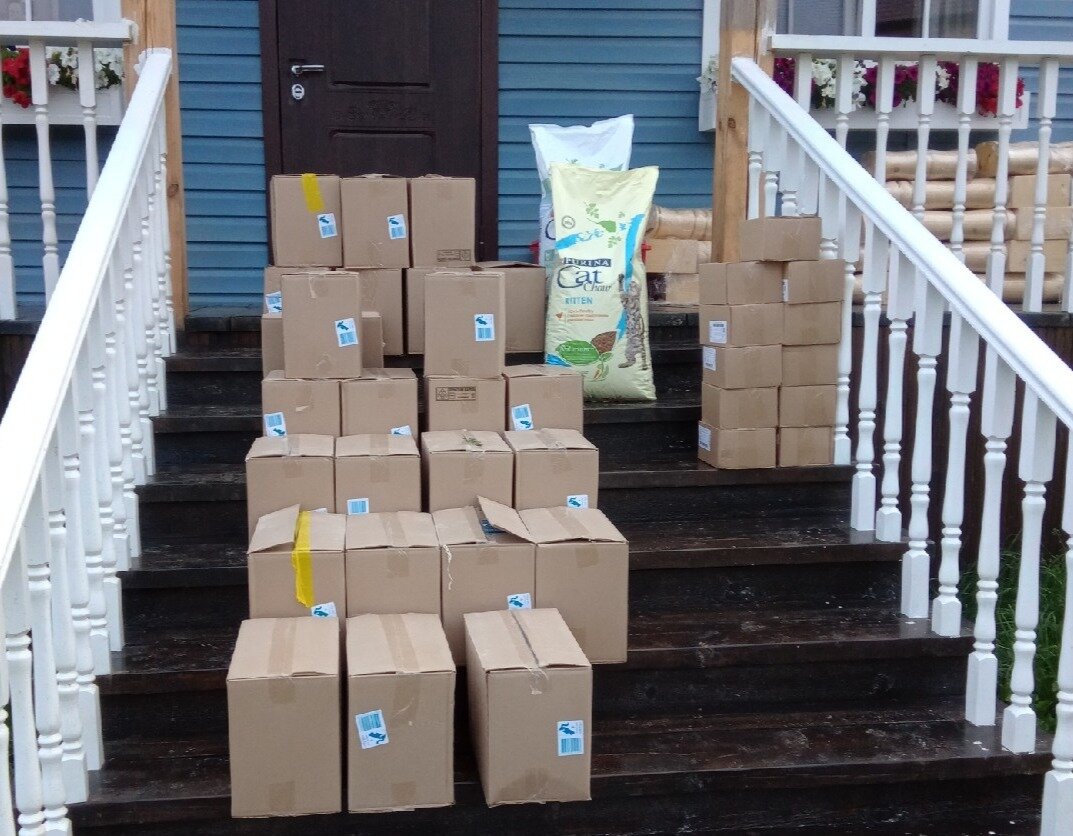 Вот такими партиями мы закупаем наполнитель