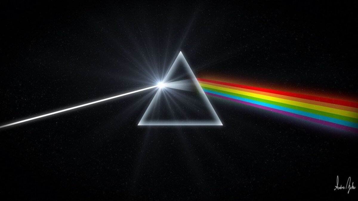 Pink Floyd Dark Side of the Moon обложка