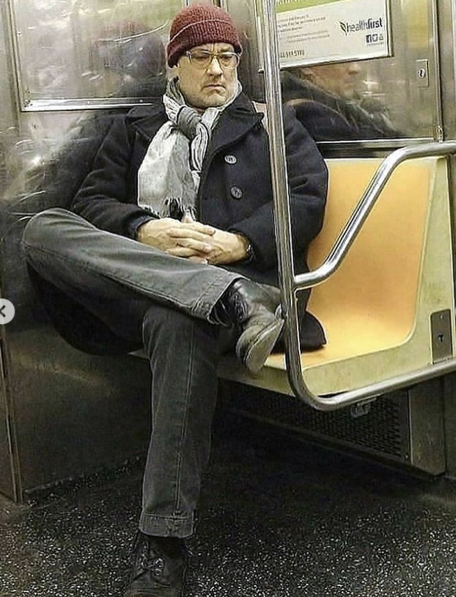Киану ривз в метро