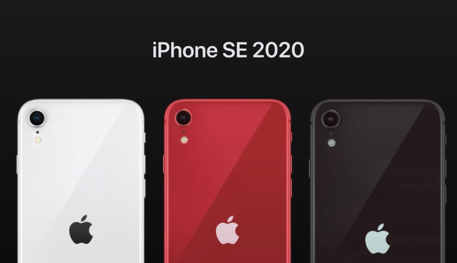 Iphone se 2020 в трех цветах