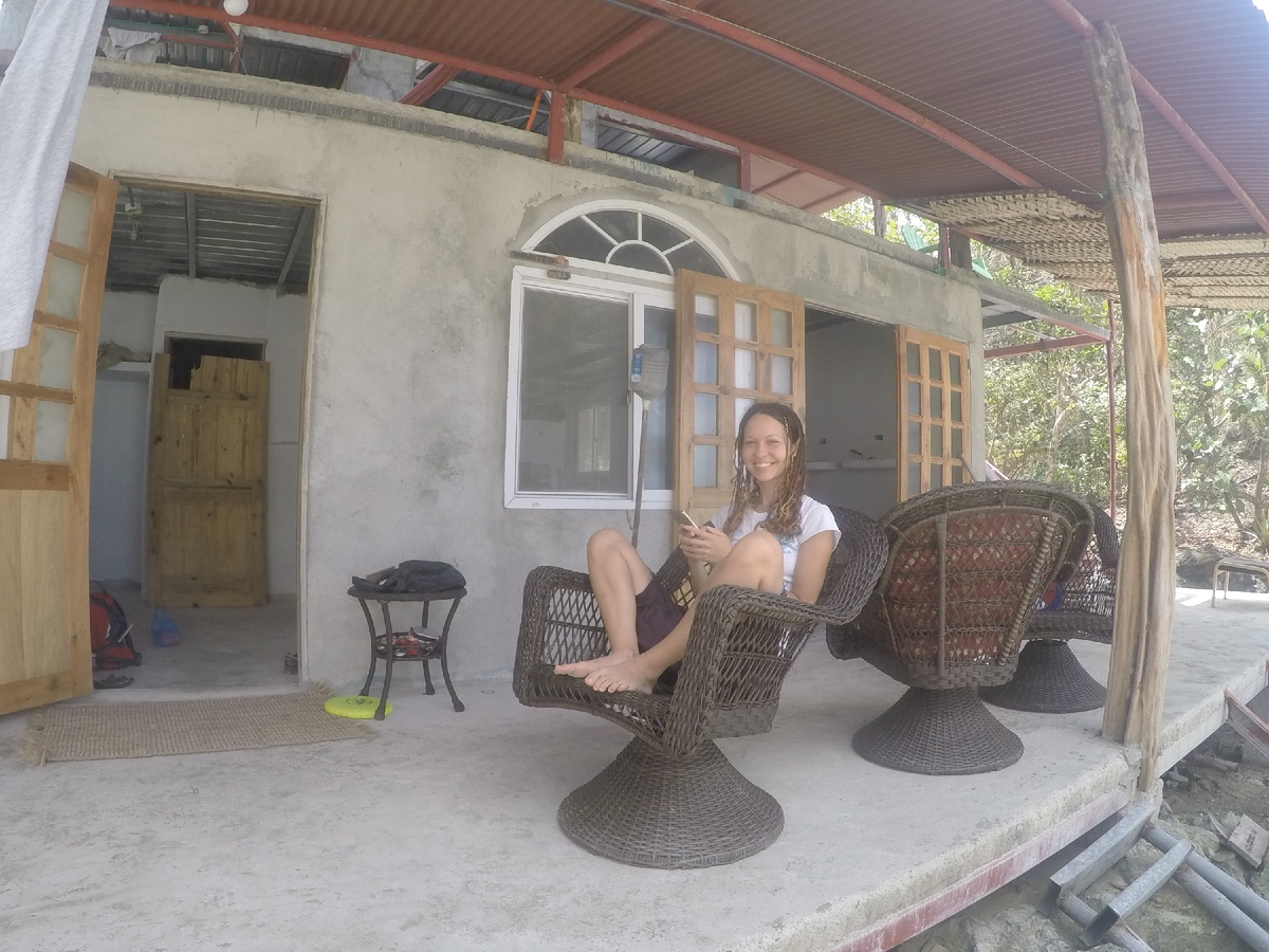 Вот так выглядит "отель", в котором мы должны были работать.