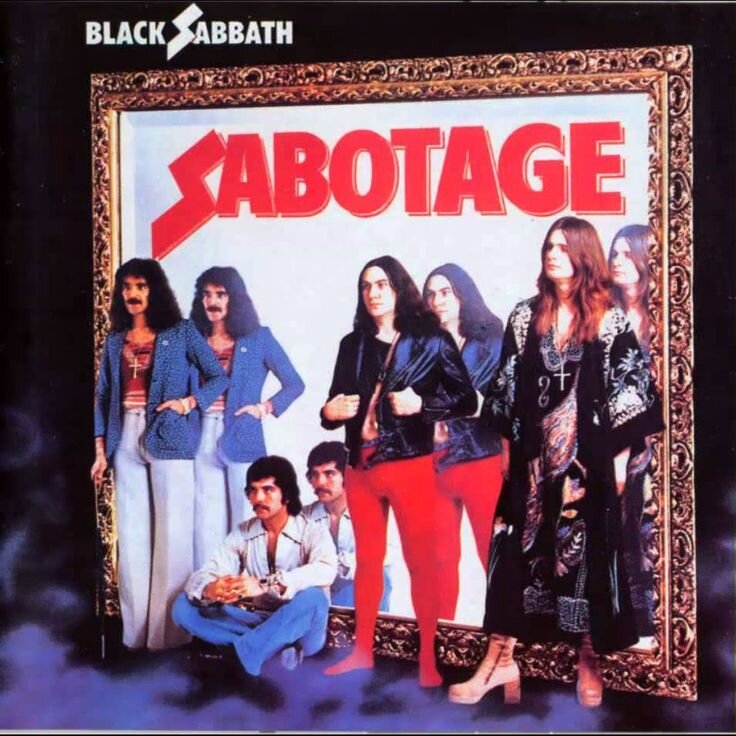 Обложка Sabotage Black Sabbath. Фото из открытых источников