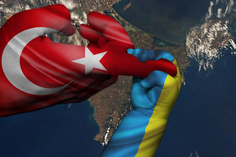 Отношение турции с крымом. Турция против Украины. Флаг Турции и Украины
