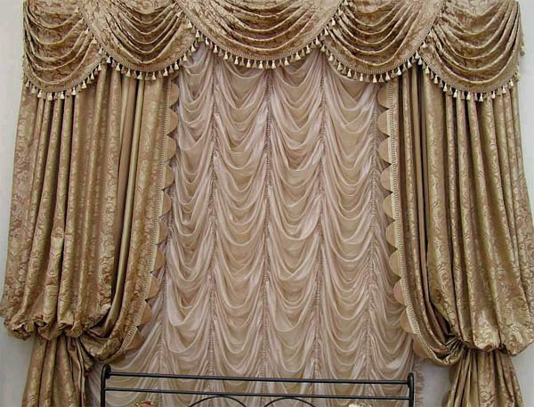 Французские шторы своими руками: роскошно и просто