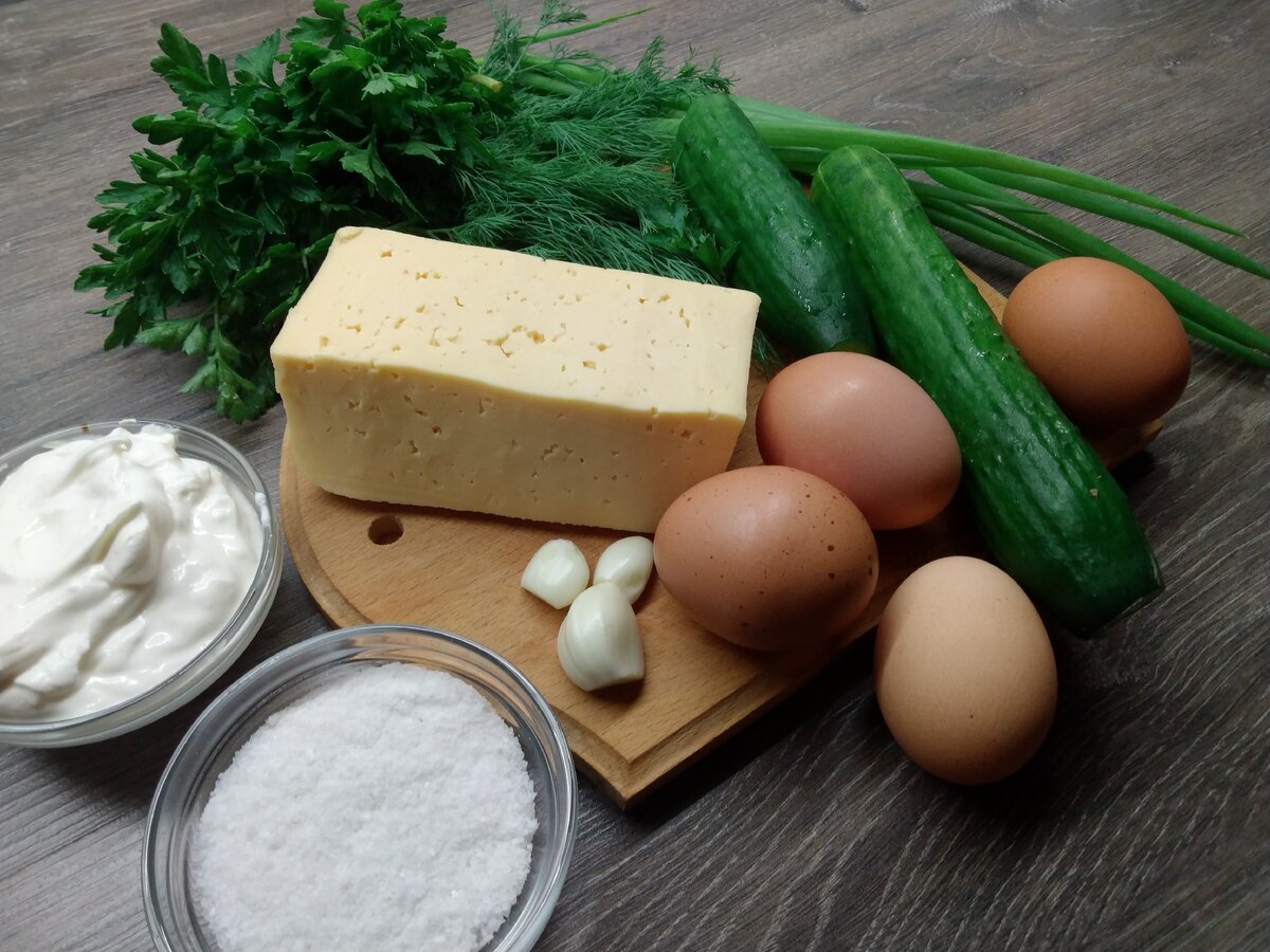 Ингредиенты очень простые.