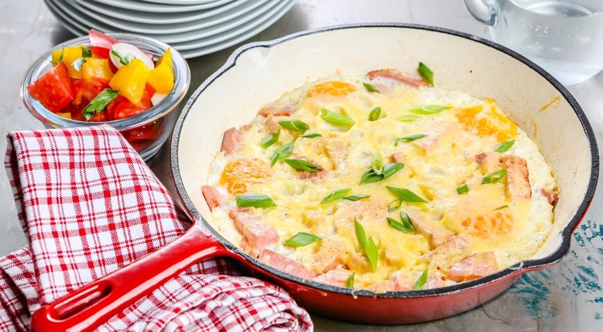 Итальянская фриттата . Картинка из свободных источников 