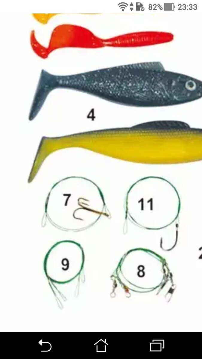 фото Отводной поводок для спиннинга оснастка и монтаж на щуку