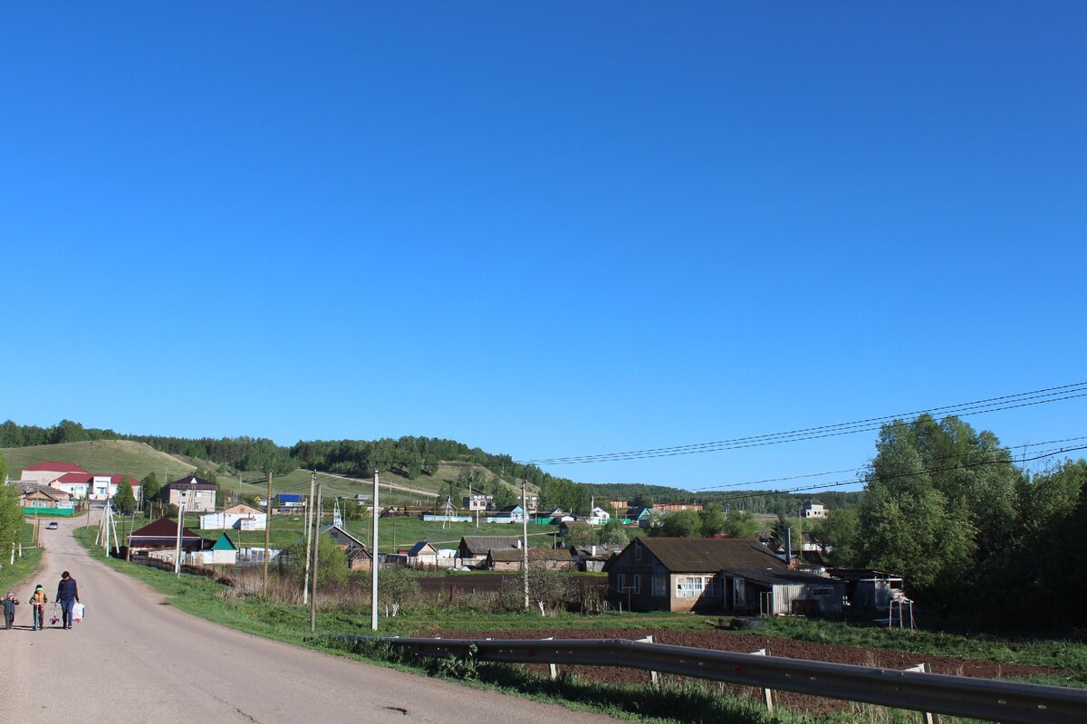 Чемодурово сегодня. Азнакаевский район. Фото: мое.