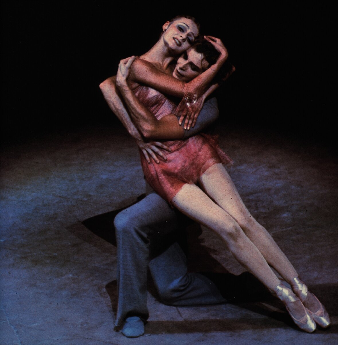 Валентина (А. Михальченко) и Сергей (В. Анисимов). Копия автора