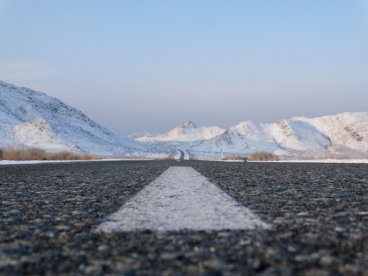 Участок дороги Ак-Довурак - Абаза
