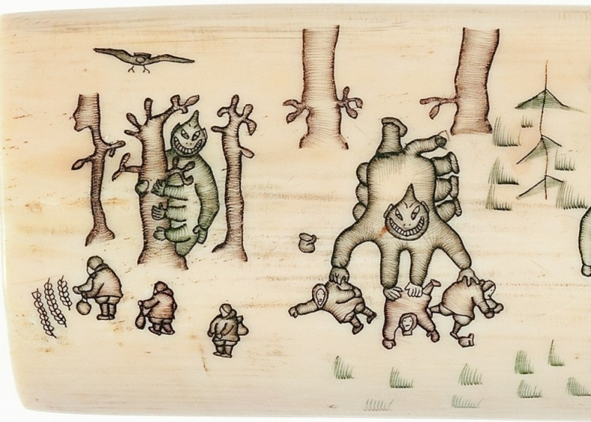 Чудовище Келе напало на чукотских девушек