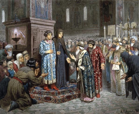  Великая династия русских царей и императоров правила до 1917 года. Источник иллюстрации https://odub.lib.tomsk.ru/