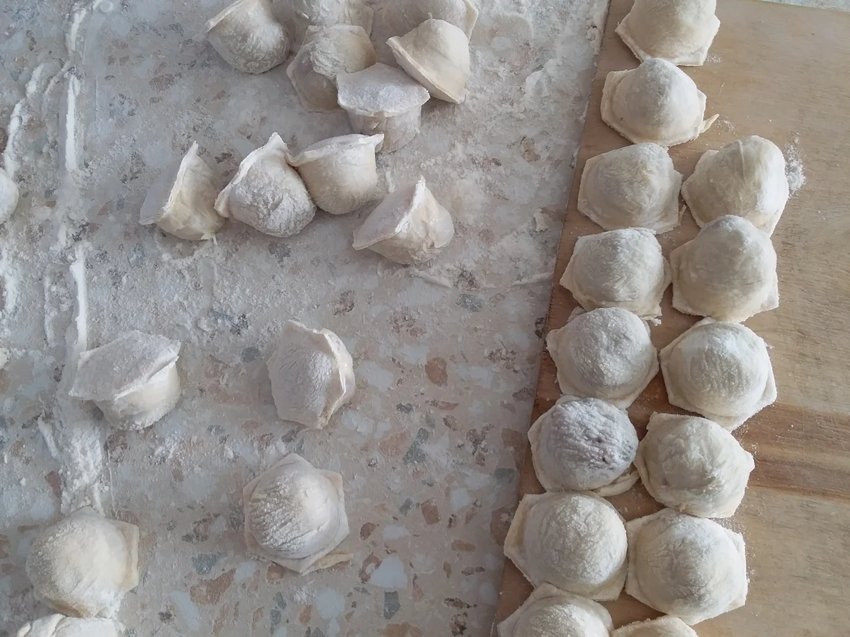 Мои домашние пельмени :)