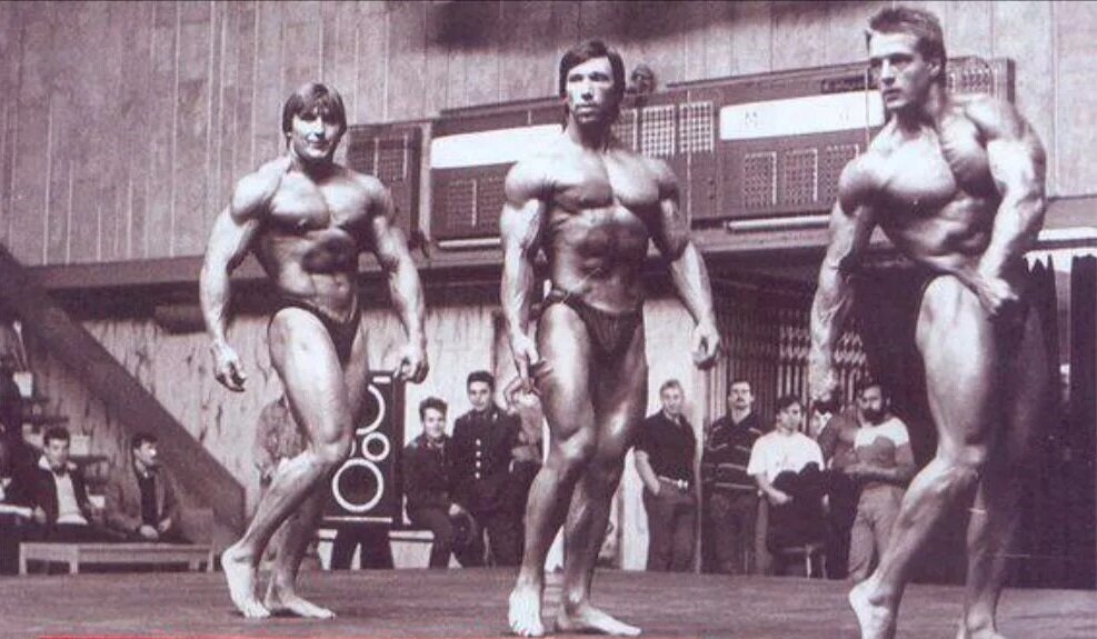 Советские бодибилдеры. Фото в свободном доступе