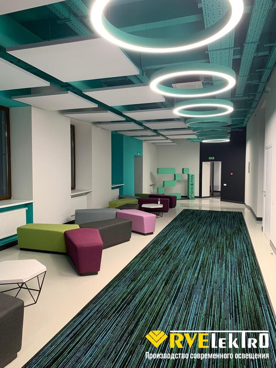 Светодиодные светильники RVE-LBX-HOLE-RING