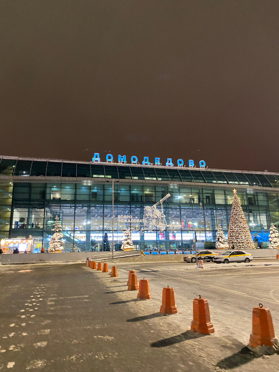 Наш полет начинался с Домодедово