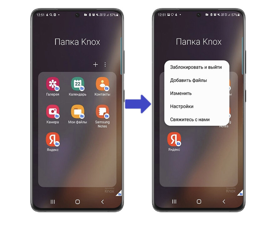 Что такое папка knox. Что такое папка knox