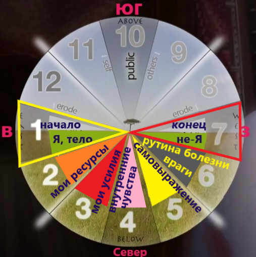 Сетка домов с 1 дома по 7 дом