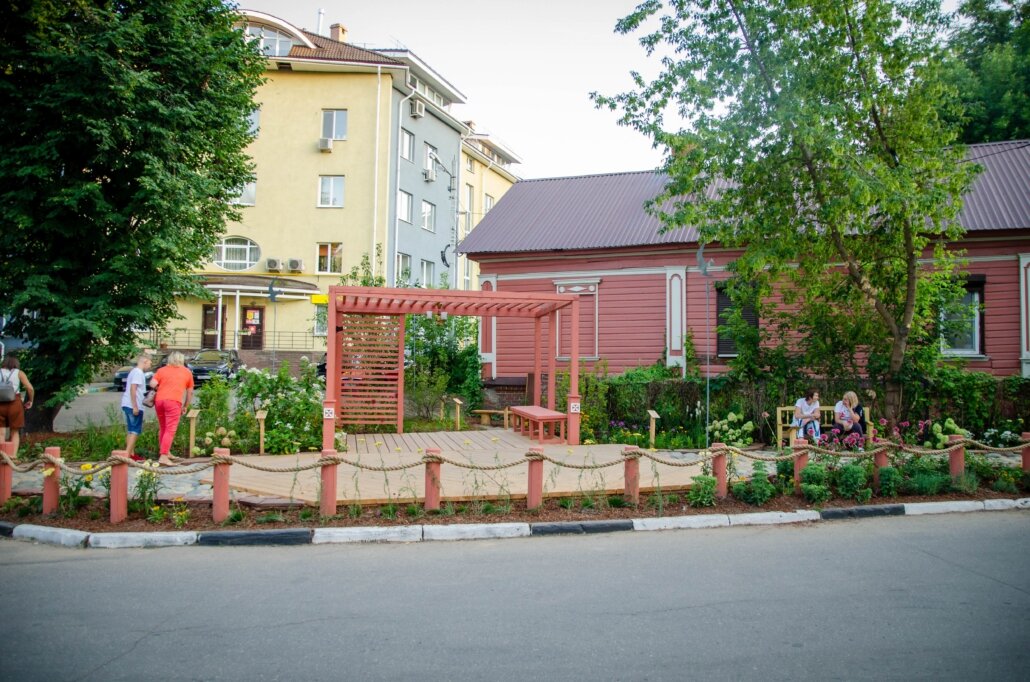 Заповедные кварталы, улица Короленко, 16 (бывш. улица Канатная), фото ландшафтного фестиваля «Исторический парк»