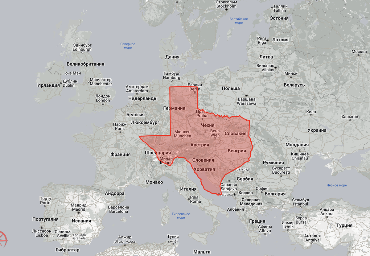 Техас выходит из состава сша 2023. Территория Техаса на карте. Техас площадь территории. Карта Европы и Техас. Техас Страна на карте.