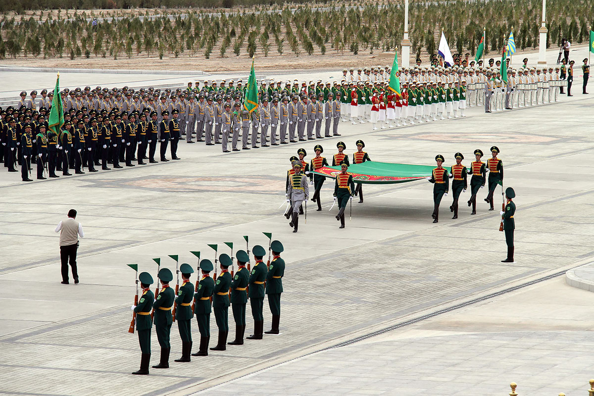 День независимости Туркменистана парад