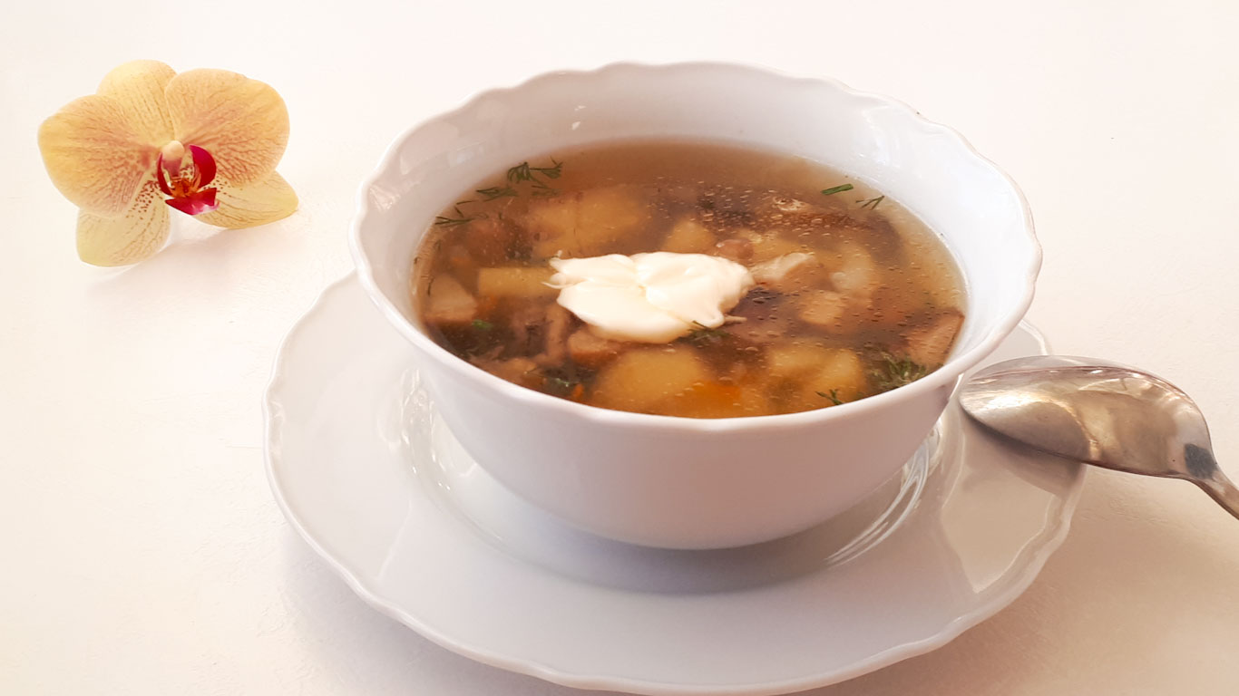 10 рецептов отличных грибных супов