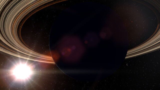 Планета Сатурн. Фото в свободном доступе