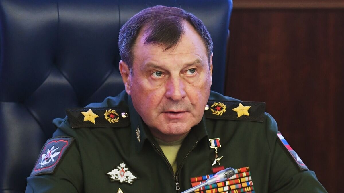    Заместитель министра обороны РФ генерал армии Дмитрий Булгаков на брифинге по учениям "Восток-2018". 6 сентября 2018© РИА Новости / Илья Питалев
