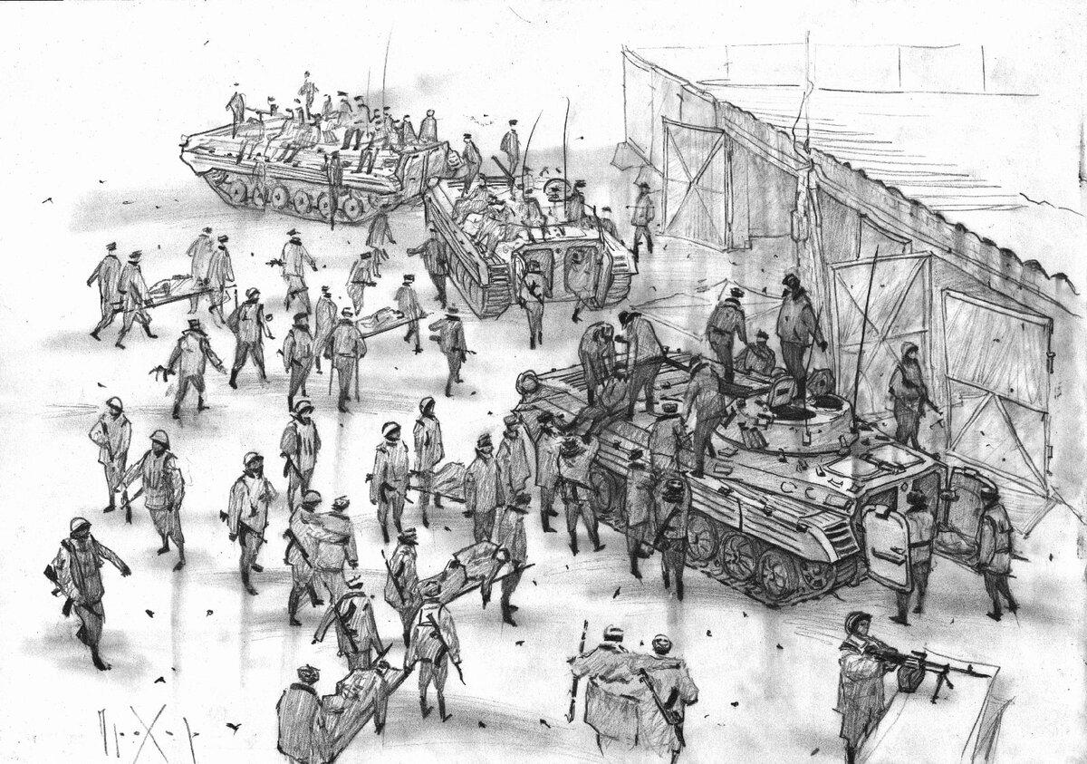 Фото: Рис. П. Вечканов. (просим откликнуться автора рисунка)