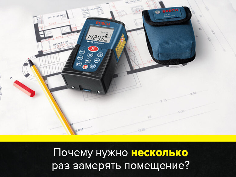 Почему важен замер помещения во время ремонта квартиры.
