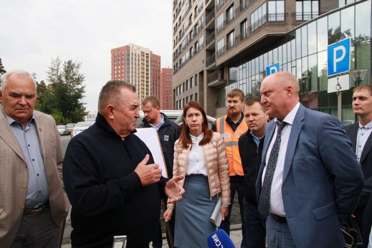    Депутаты Заксобрания НСО проверили ремонт дорог по БКАД