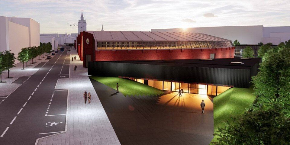     Раньше здесь находился гараж для грузовиков. Фото: mos.ru