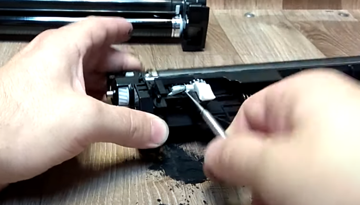 Фото 10. Извлекаем храповик