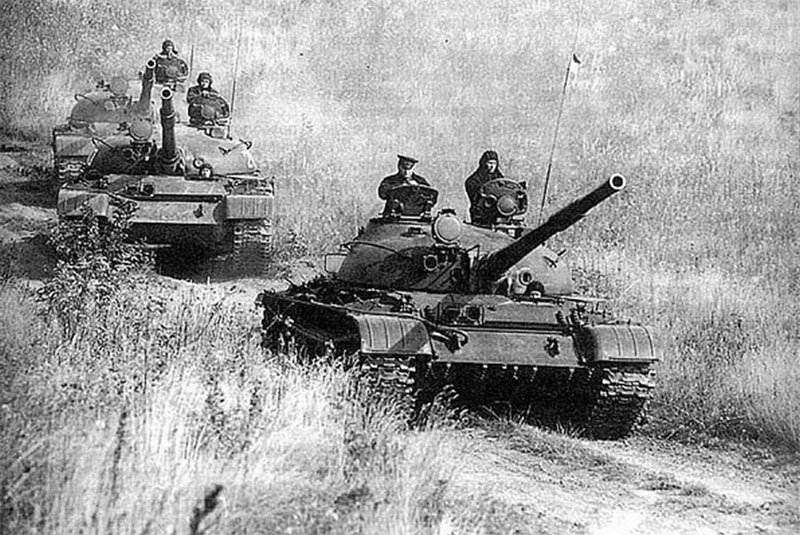 Т-62 на Дальнем Востоке во время конфликта на Даманском, 1969 г