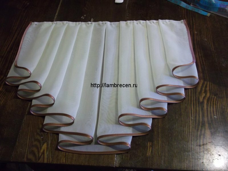 Поэтапный план шитья штор на петлях своими руками
