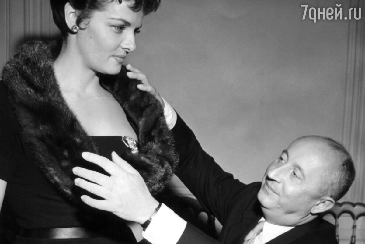    Кристиан Диор с моделью © dpa INP/globallookpress.com