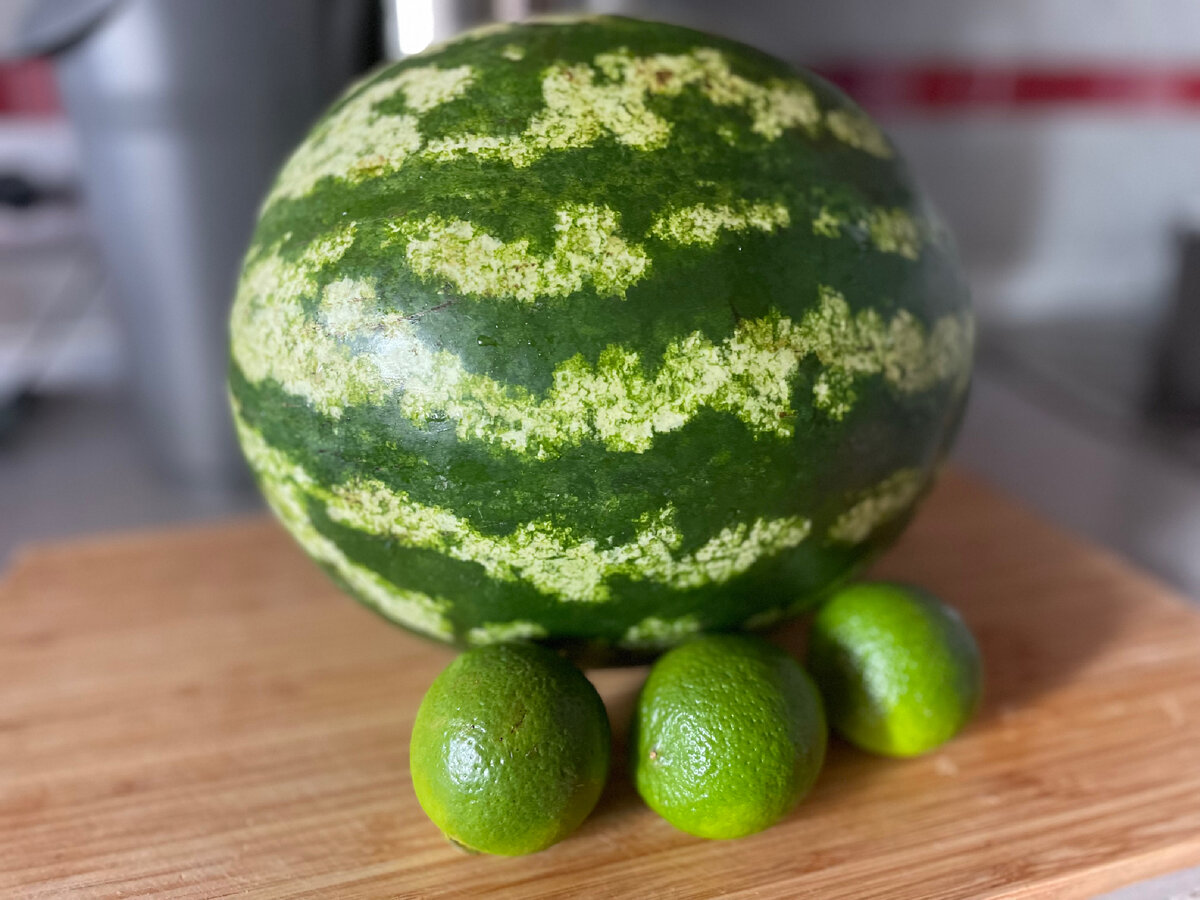 Арбуз и лайм