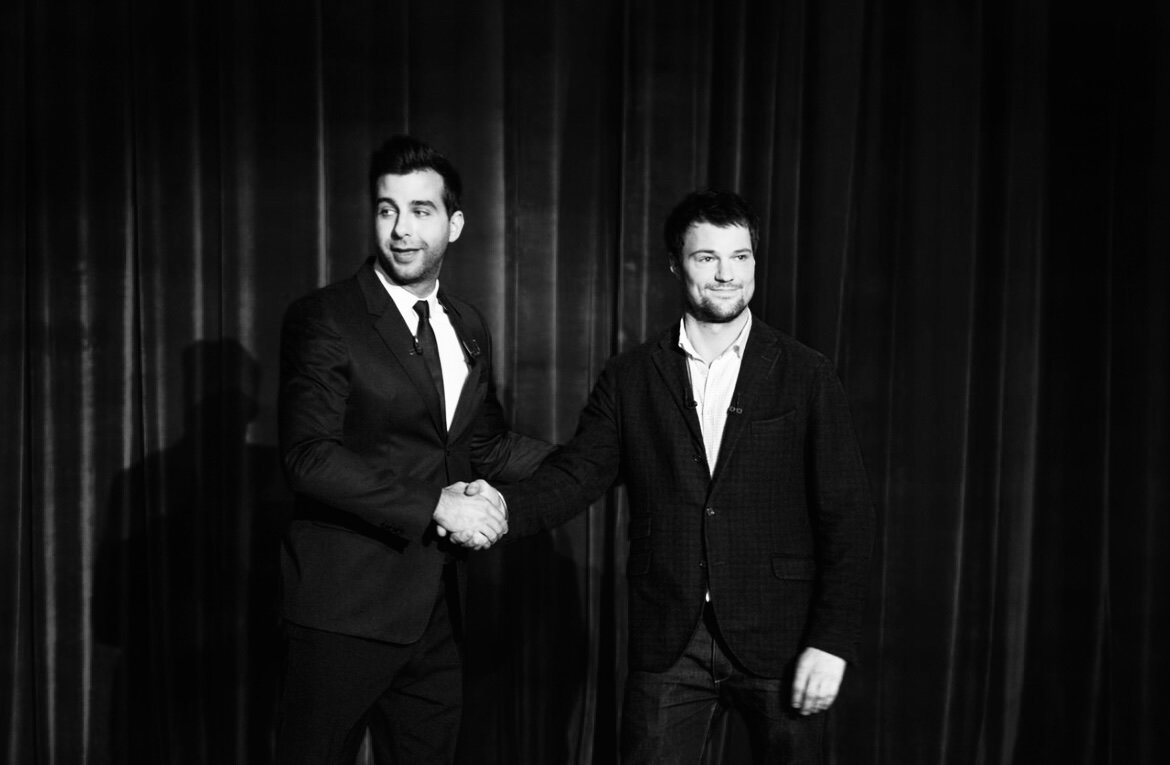 Иван Ургант и Данила Козловский