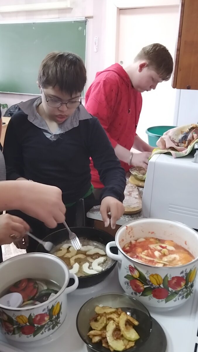 урок кулинарии 