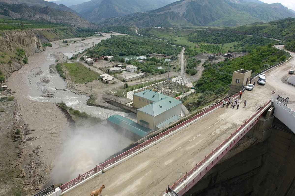 Гунибская ГЭС водохранилище