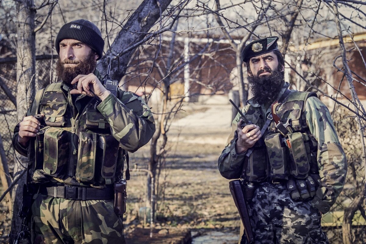 Фото боевиков чечни