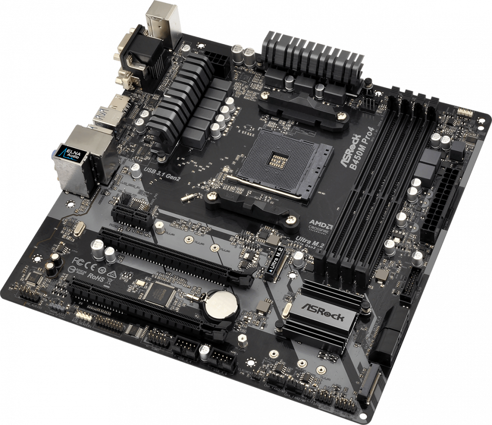                                                                        Asrock B450 Pro4