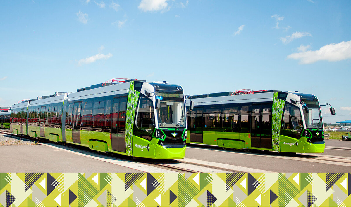Трамваи «Чижик». Фото взято с сайта chizhik-lrt ru