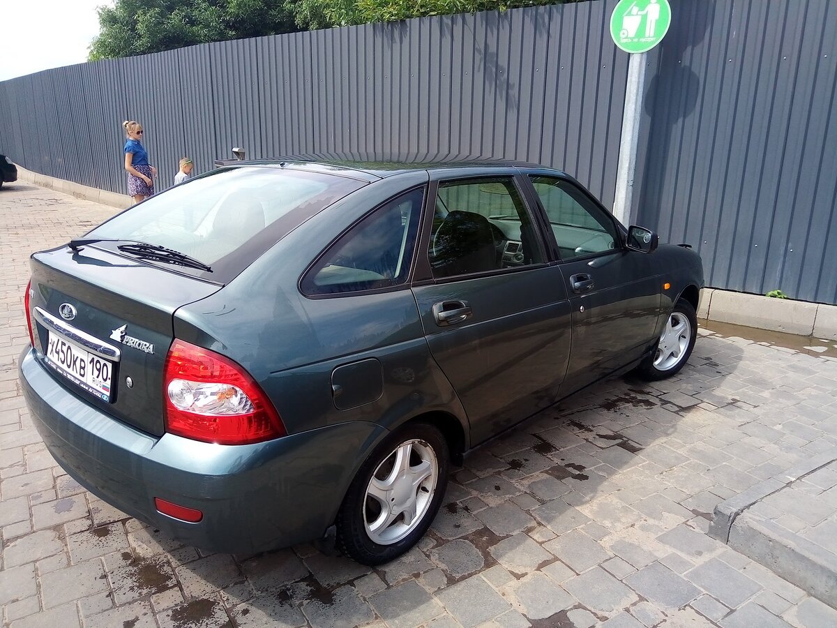Моя старая машина. Приора 2010 года.