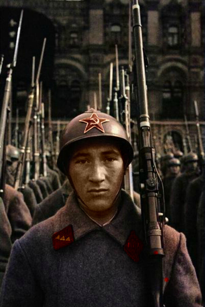 Красноармеец. 1938 г. Автор: Иван Шагин. Фотография использована в качестве иллюстрации.