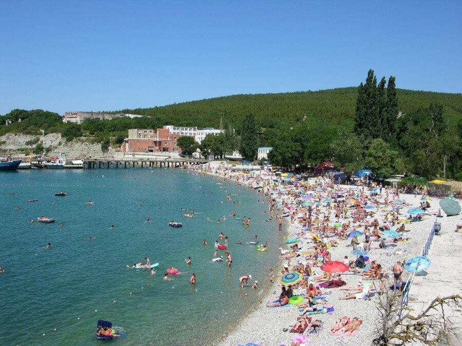 Голубая бухта.