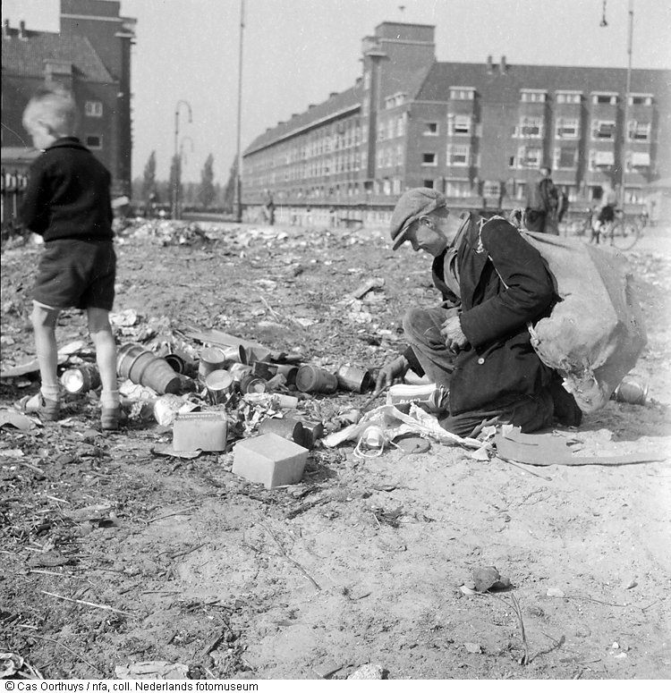 Военный голод. Голодная зима Голландия 1944.