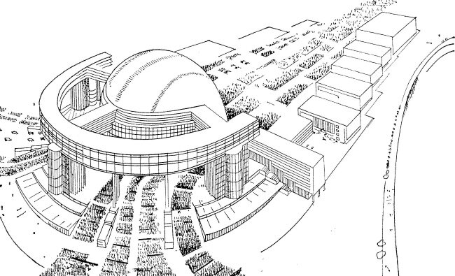 Проект К. Алабяна и В. Симбирцева, 1931.
