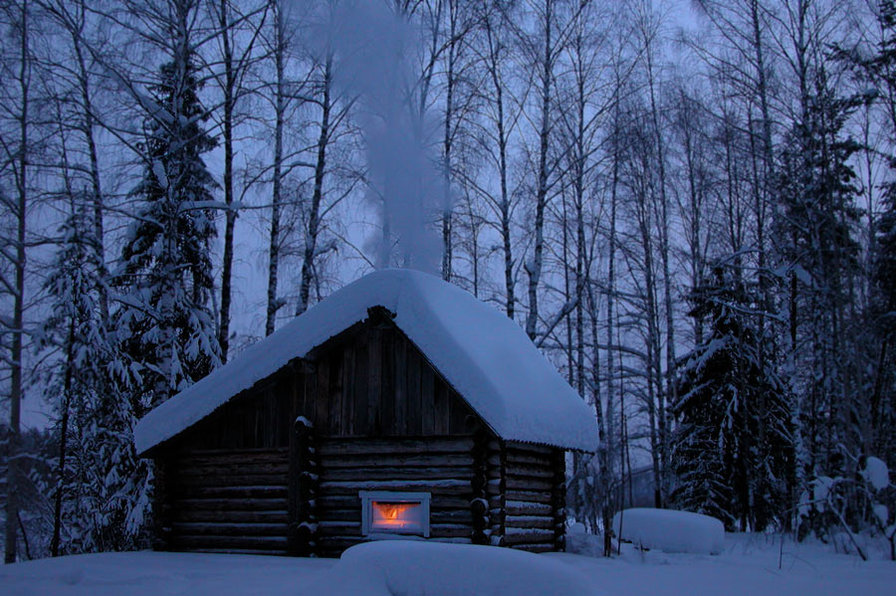 Отопление для своего лесного дома \ Спасибо Григорию Соколову